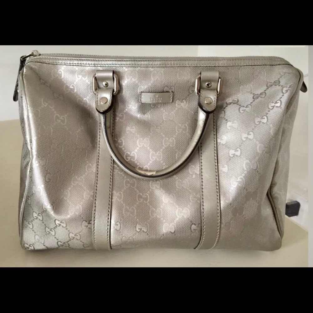 Gucci Boston Handbag Metallic- Limited Edition